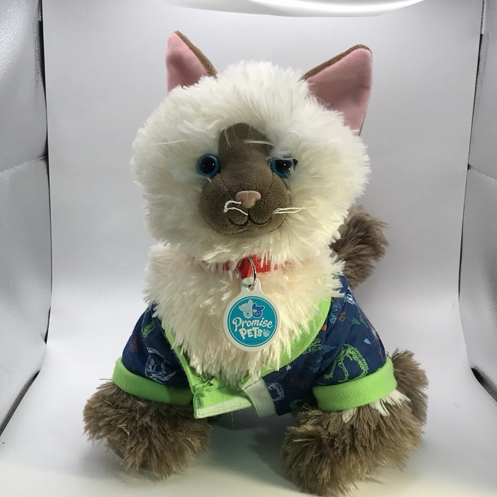 Promise Pets Build A Bear Beautiful Siamese Kitty Cat